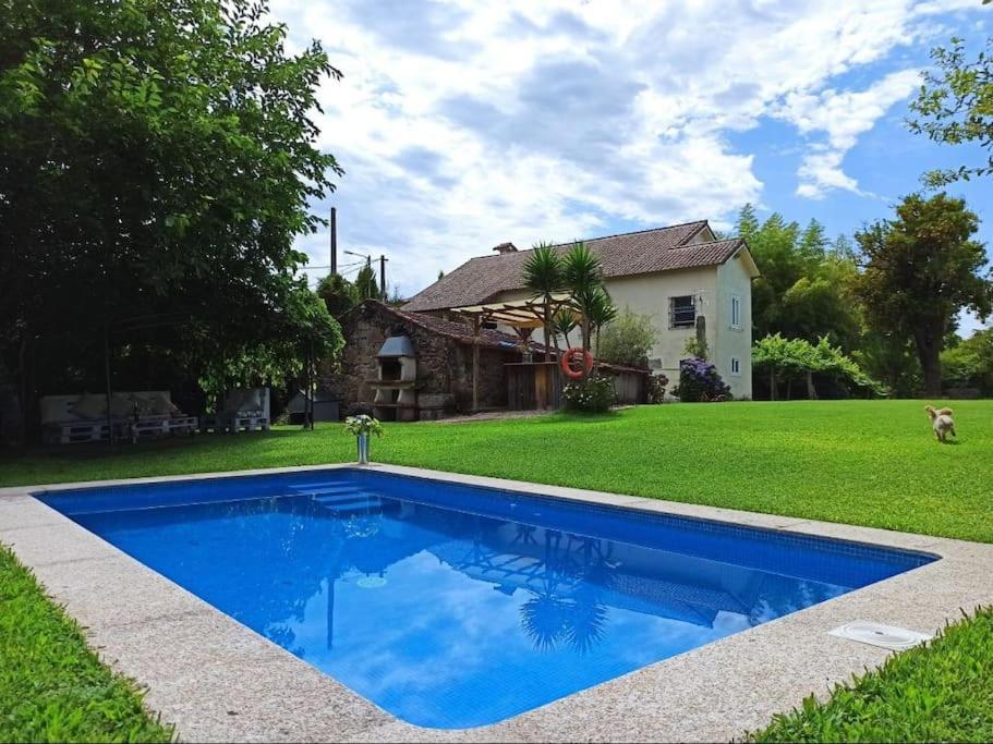A Vina De Lina. Turismo Rural Con Piscina Y Finca. Pontevedra Eksteriør billede