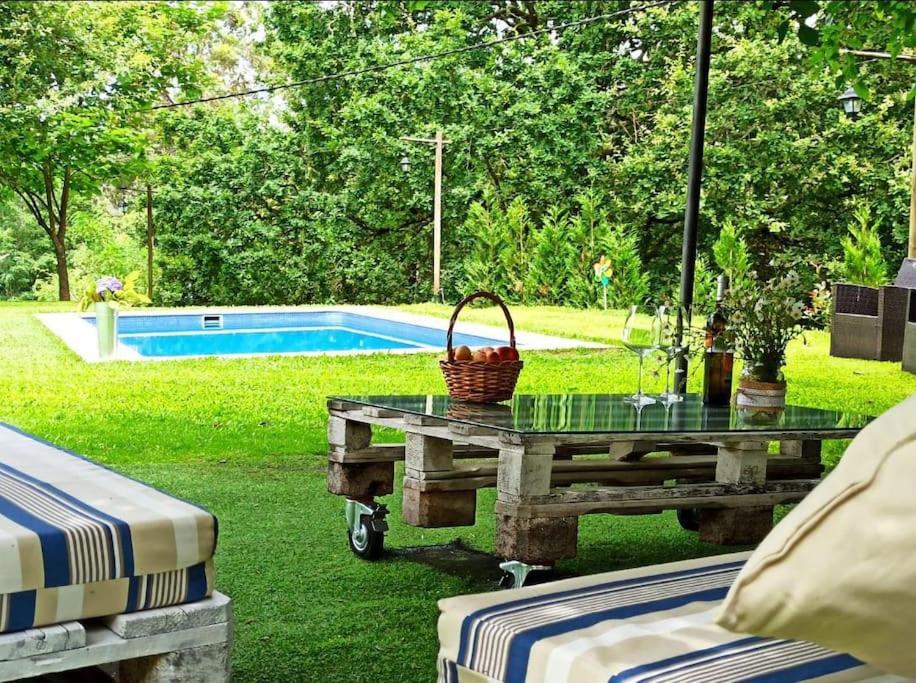 A Vina De Lina. Turismo Rural Con Piscina Y Finca. Pontevedra Eksteriør billede