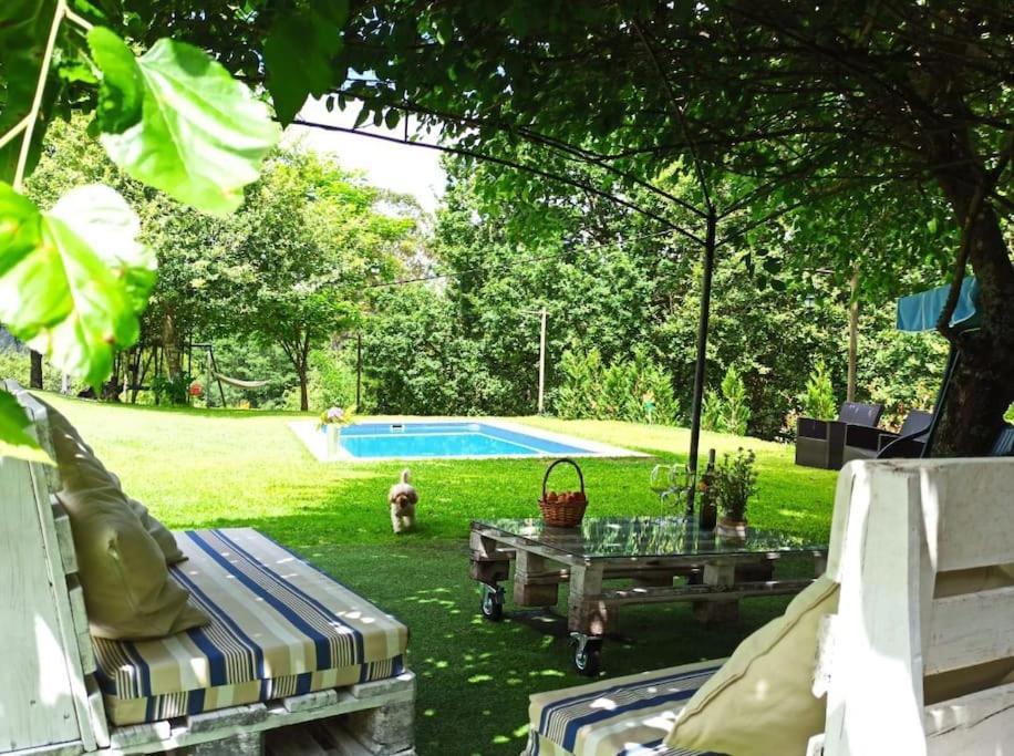 A Vina De Lina. Turismo Rural Con Piscina Y Finca. Pontevedra Eksteriør billede