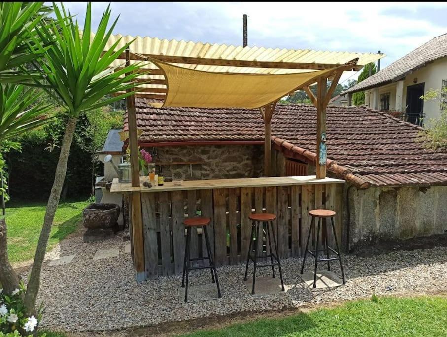 A Vina De Lina. Turismo Rural Con Piscina Y Finca. Pontevedra Eksteriør billede